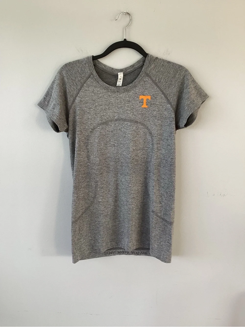 ⁠Lululemon Tennessee Volunteers Swiftly Tech Long Sleeve Shirt Grey 10⁠